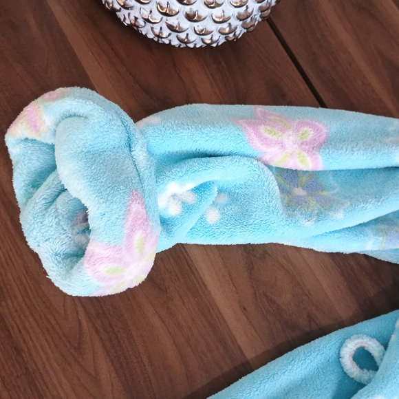 Sonoma Aqua Floral Women's Robe - Picture 4 of 5